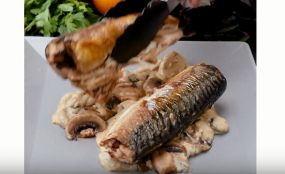 Скумбрия с грибами - Рецепты от Со Вкусом